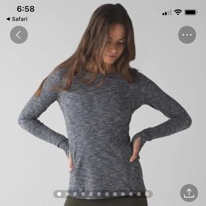 Lululemon Kanto Catch Me long sleeve. Size 2